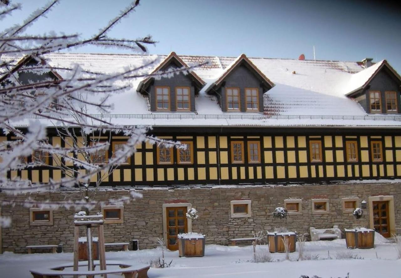 Naturhotel Etzdorfer Hof Schoenburg Exteriér fotografie